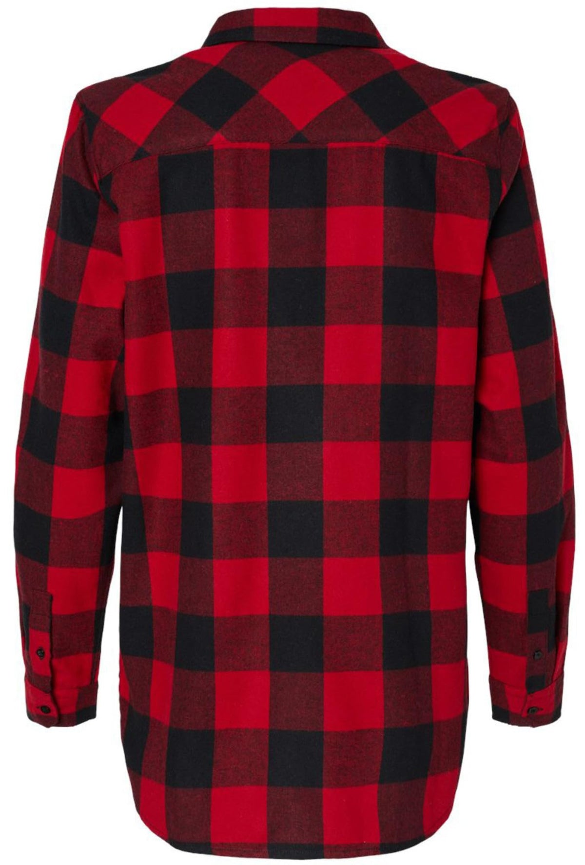 Women’s Boyfriend Oversized Flannel Shirt, Ultra Soft Modern Fit Bufflao Plaid Button Up Top