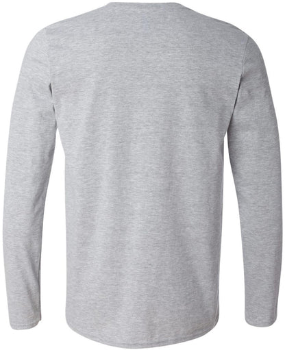 SHHHH No One Cares Printed Long Sleeve T-Shirt | Sarcastic Funny Casual Slogan Crewneck Shirt for Men & Women