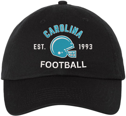 Football Team Dad Hat USA Embroidered Cotton Cap Adjustable Buckle National League Color Helmet Fan Hat