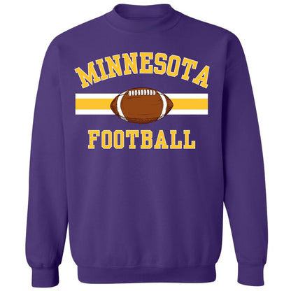 National Football US City League Teams Crewneck Sweatshirt | USA City Warm Sports Fan Gameday Pullover