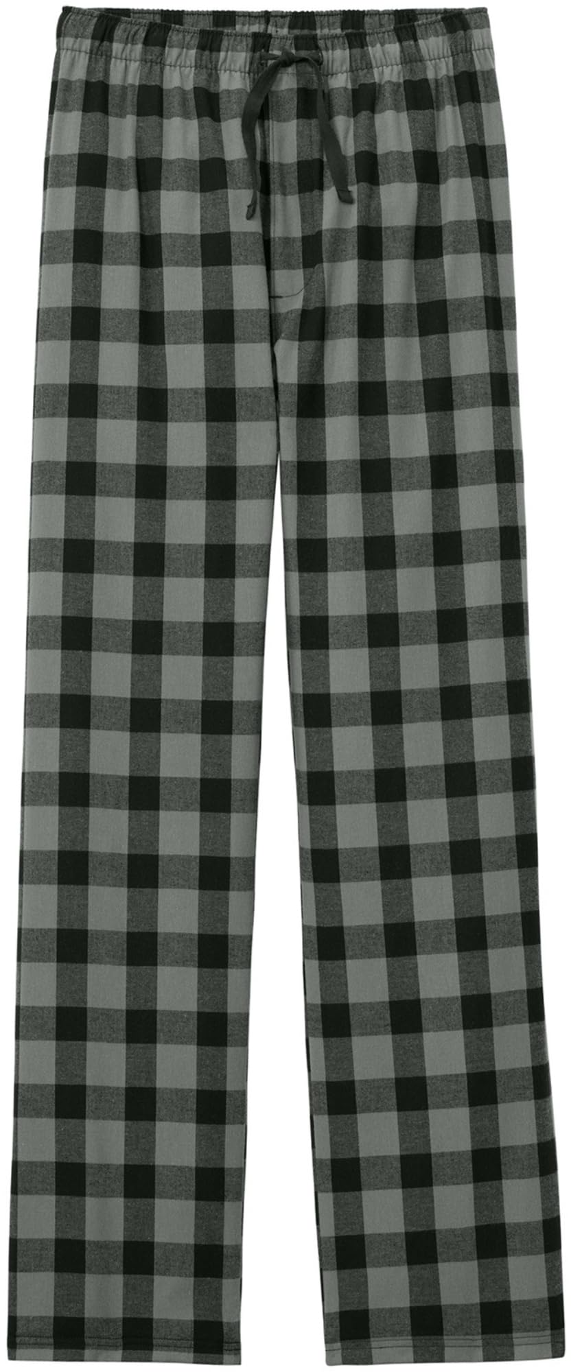 Flannel Plaid Lounge Pants | Cotton Pajama Classic Buffalo Sleep Bottoms with Drawstring Closure
