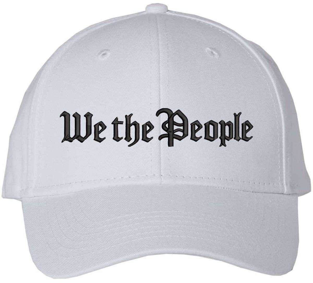 We The People Embroidered Baseball Cap Patriotic USA Dad Hat
