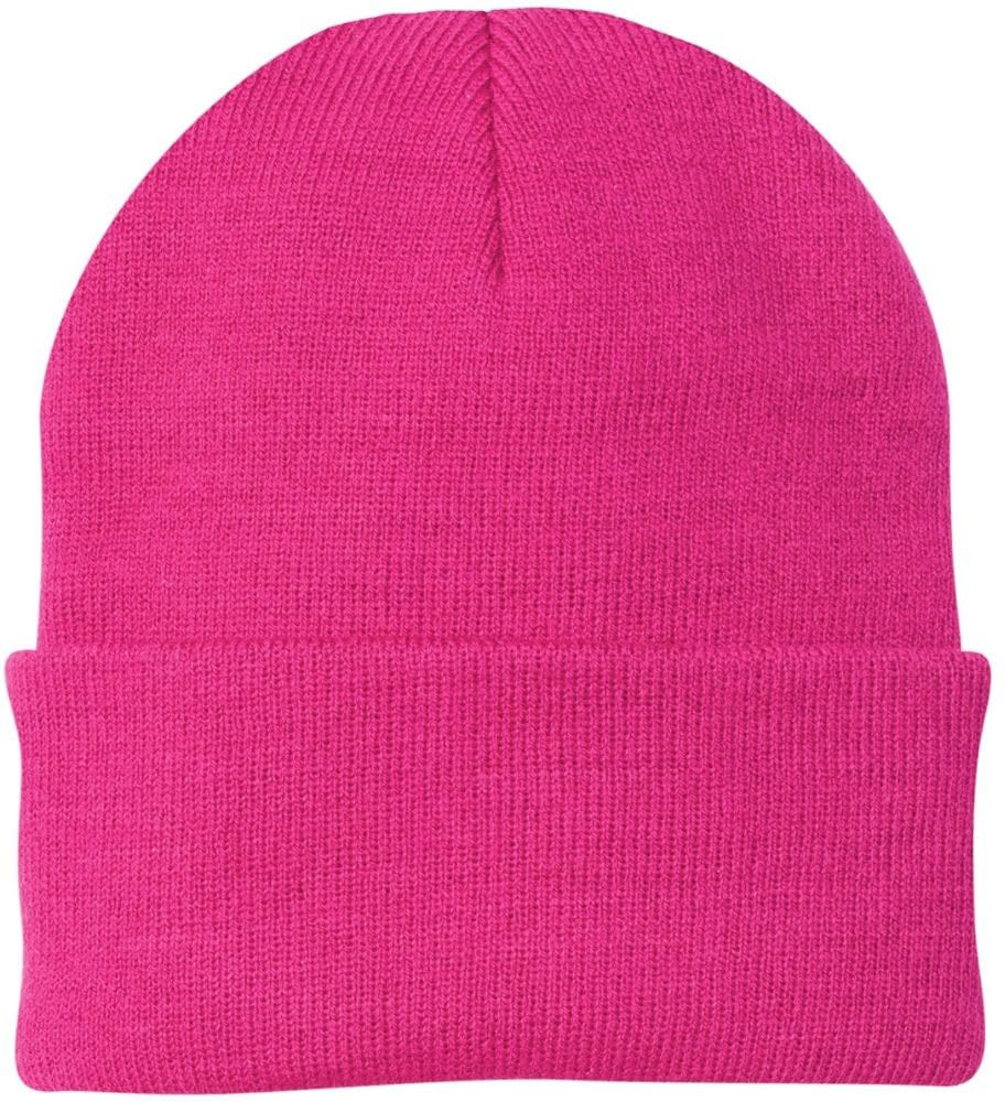 3 Pack Acrylic Beanie Watch Caps, Warm Knit Skull Cap for Men & Women, Blanks Soft Winter Hats