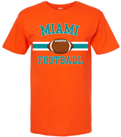 National Football US City League Teams Short Sleeve T-Shirt | USA City Printed Sports Fan Gameday Watching Tee Shirt
