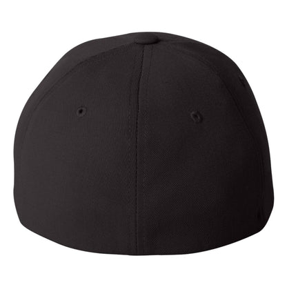 POLICE Flexfit Fitted Hat - Structured Uniform Baseball Cap for Security, Guard & Law Enforcement Officers