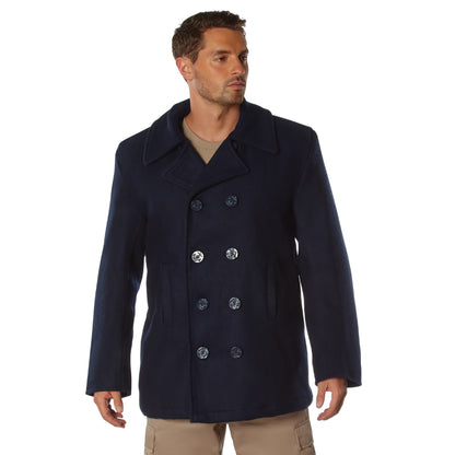 Navy Blue - US Navy Sailor Winter Pea Coat - Wool