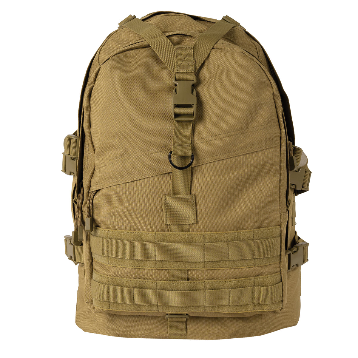 Coyote Brown - Military MOLLE Compatible Large Transport Pack