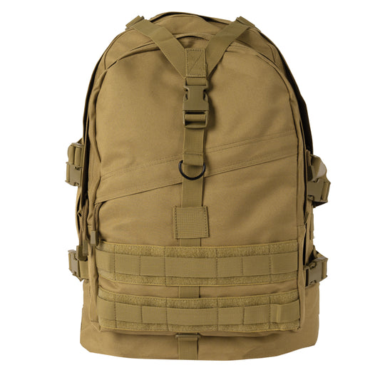 Coyote Brown - Military MOLLE Compatible Large Transport Pack