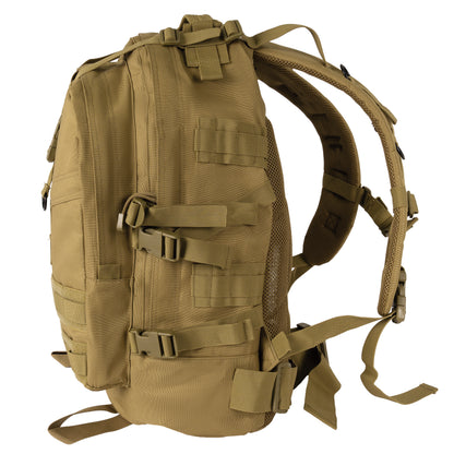 Coyote Brown - Military MOLLE Compatible Large Transport Pack