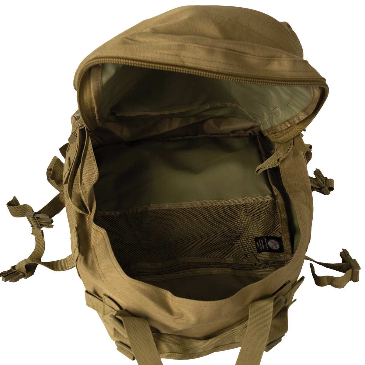 Coyote Brown - Military MOLLE Compatible Large Transport Pack