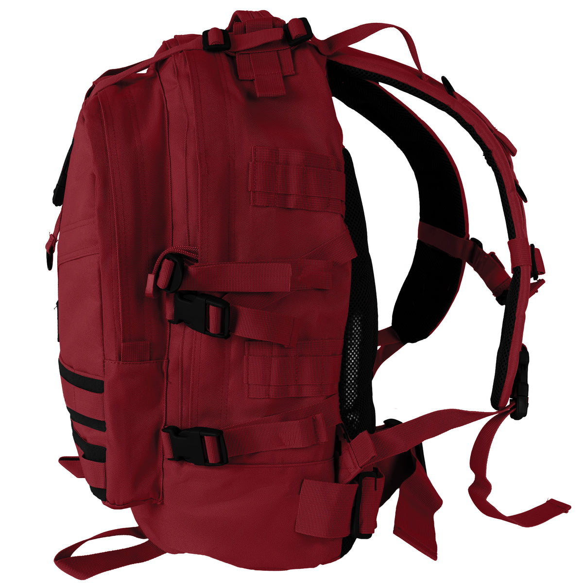Red - MOLLE Large Transport Pack Tactical Backpack