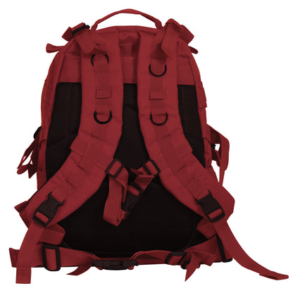 Red - MOLLE Large Transport Pack Tactical Backpack