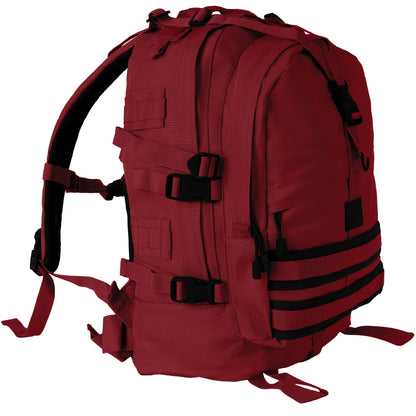 Red - MOLLE Large Transport Pack Tactical Backpack