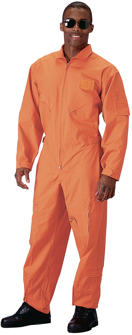 Orange - Tactical Flight Suit US Air Force Style Pilots Coveralls