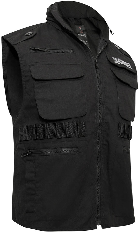 Black - Tactical Law Enforcement SECURITY Ranger Vest