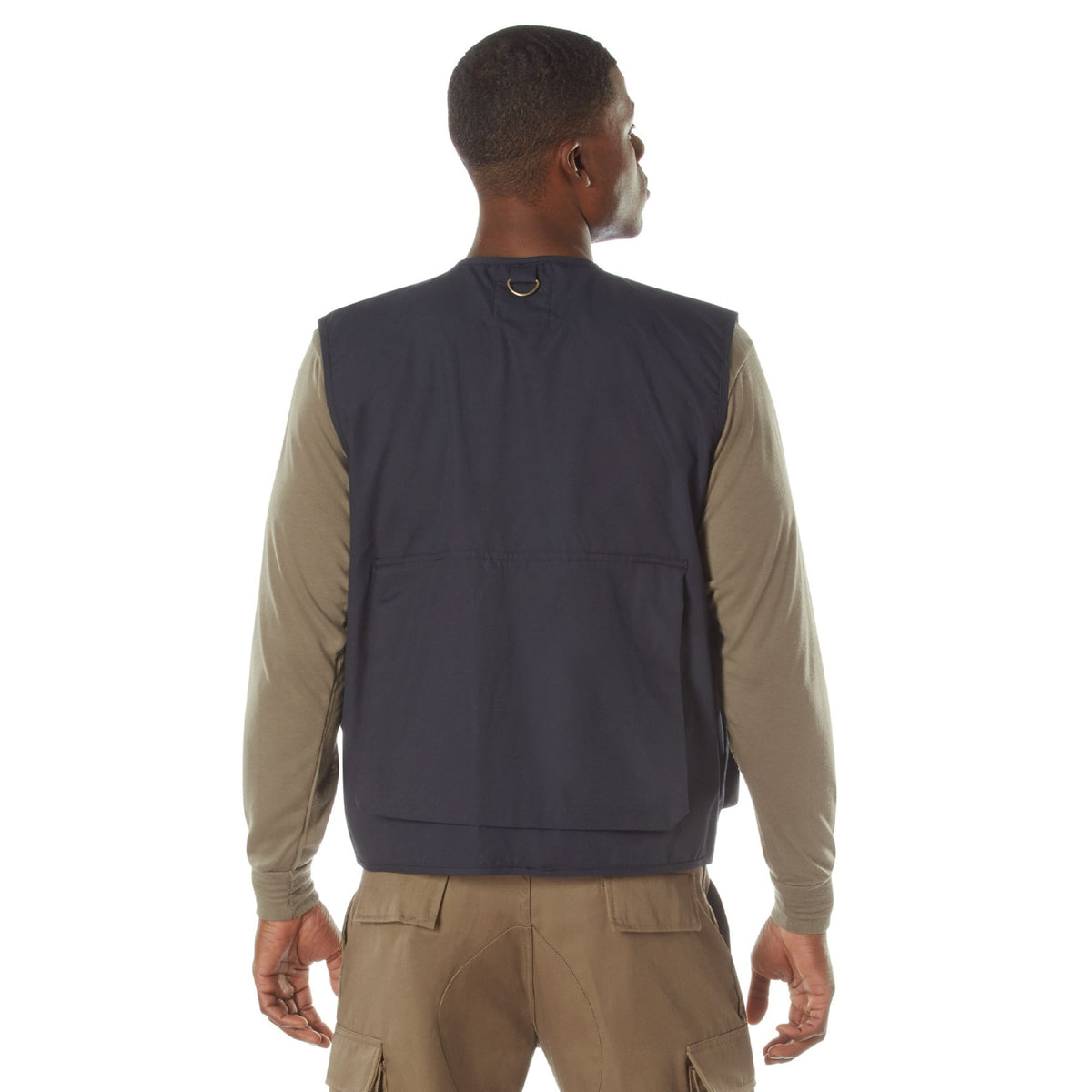 Midnight Navy Blue - Fishing and Travel Vest 17 Pockets