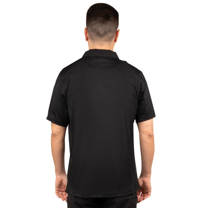 Mens Tactical Polo Shirt Short Sleeve Stretch Quick Dry Performance Uniform