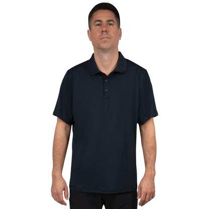 Mens Tactical Polo Shirt Short Sleeve Stretch Quick Dry Performance Uniform