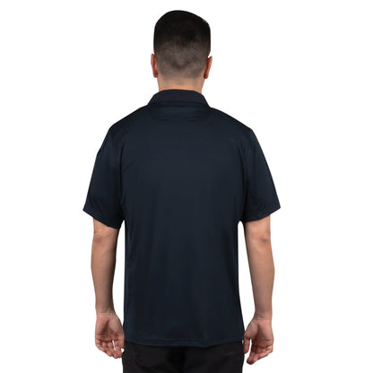 Mens Tactical Polo Shirt Short Sleeve Stretch Quick Dry Performance Uniform