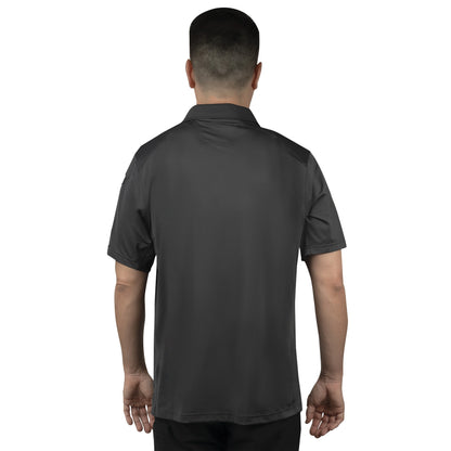 Mens Tactical Polo Shirt Short Sleeve Stretch Quick Dry Performance Uniform