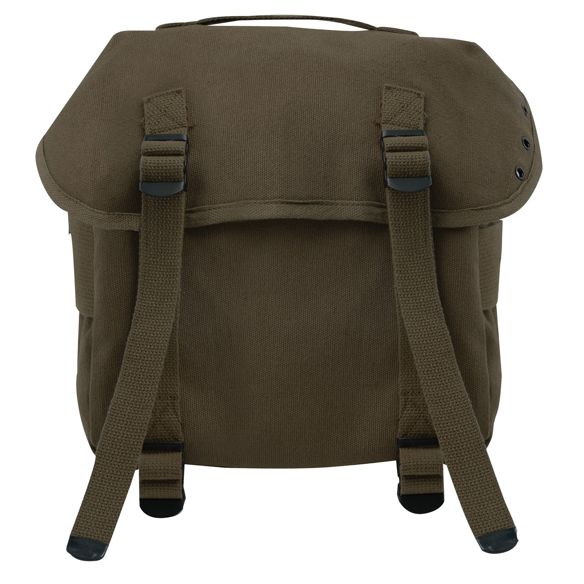 Olive Drab - Heavyweight Cotton Canvas Butt Pack with Alice Clips