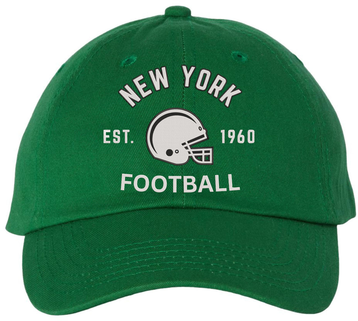 Football Team Dad Hat USA Embroidered Cotton Cap Adjustable Buckle National League Color Helmet Fan Hat