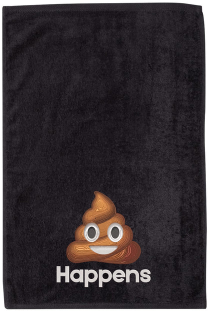 Funny Embroidered 100% Cotton Hilarious Sarcastic Graphic Hand Towel With Hemmed Edges