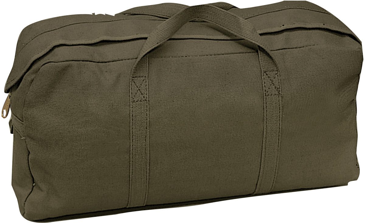 Olive Drab - Military GI Style Tanker Tool Bag - Cotton Canvas