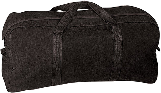 Black - Tanker Tool Bag - Heavyweight Cotton Canvas