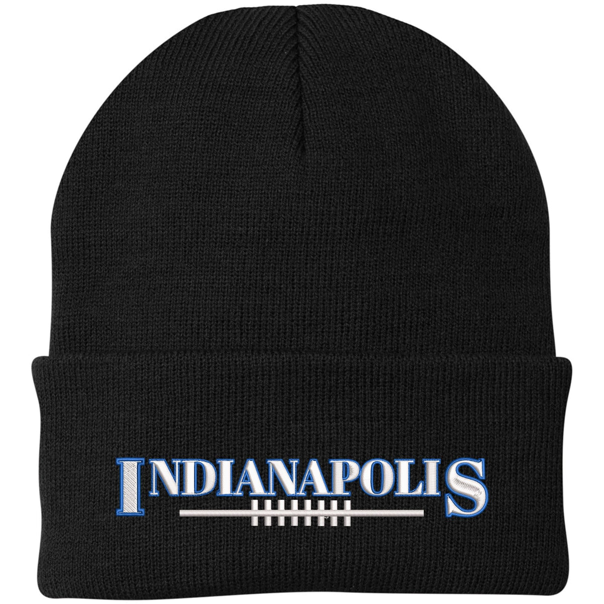 USA Football League City Embroidered Beanie National US Footballs Colors Game Day Winter Warm Watch Cap