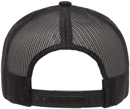 Embroidered Trucker Hat Mesh Snapback Cap Skull UFO Jolly Roger Hops Leaf Design