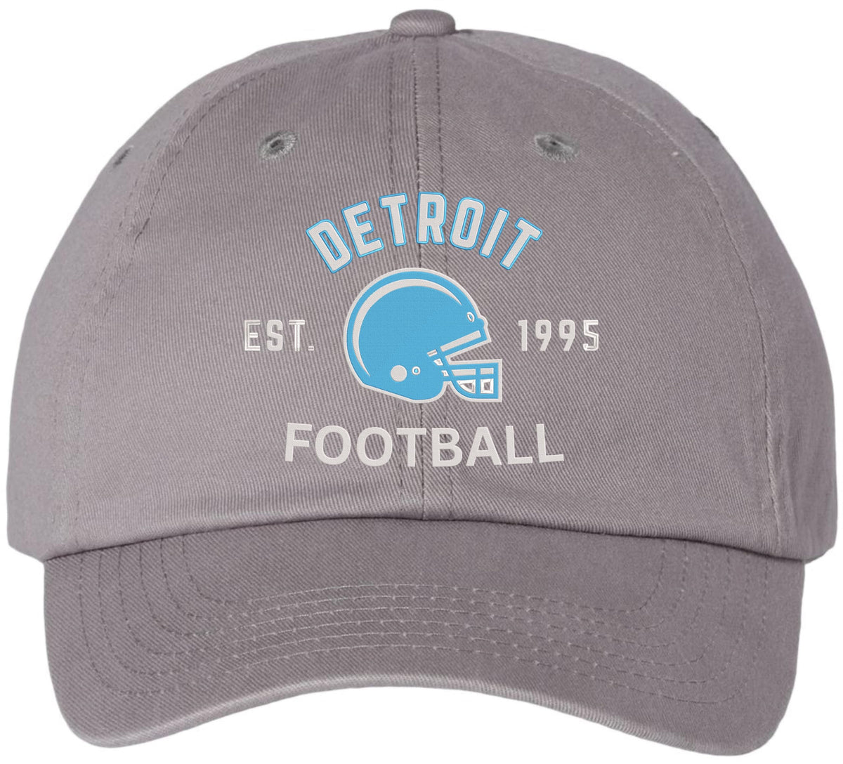Football Team Dad Hat USA Embroidered Cotton Cap Adjustable Buckle National League Color Helmet Fan Hat