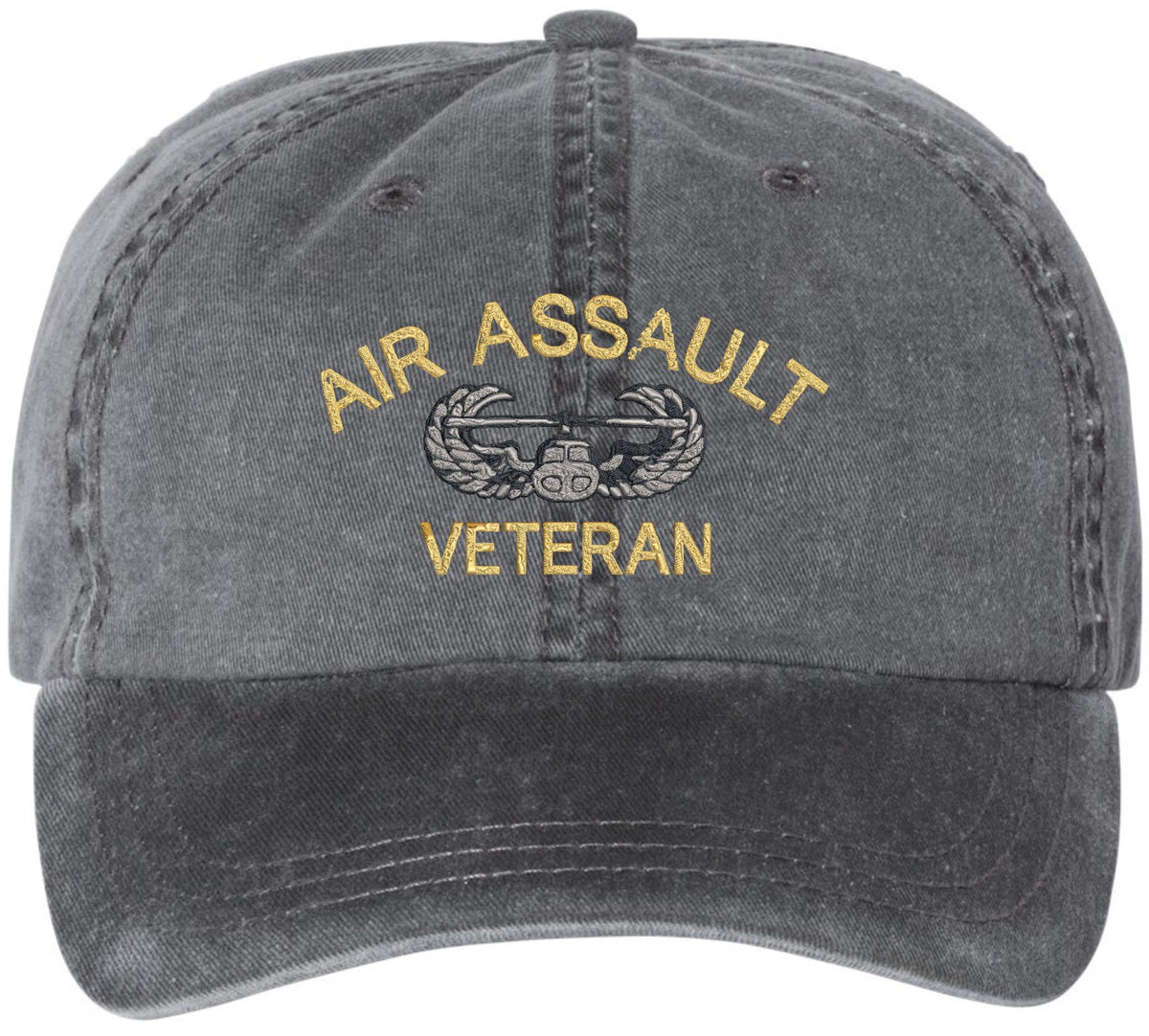 Air Assualt Veteran Embroidered Baseball Cap | USA Military Army Patriotic 100% Cotton Unisex Hat