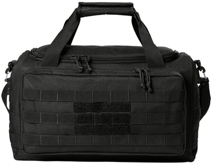 Tactical Gear MOLLE Carry Bag, Durable 600D Polyester, Patch-Ready & Padded Strap, Medium Size