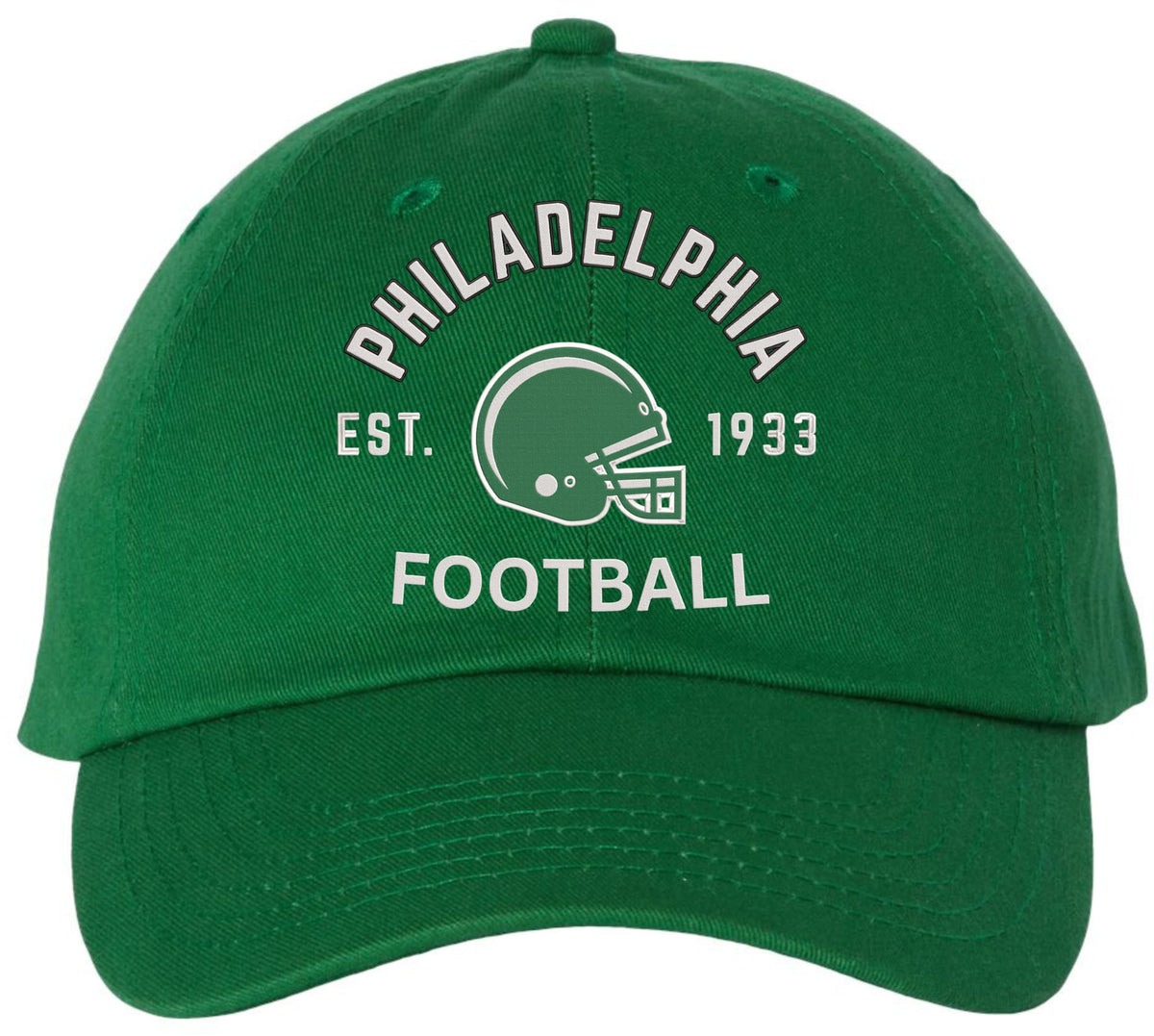 Football Team Dad Hat USA Embroidered Cotton Cap Adjustable Buckle National League Color Helmet Fan Hat