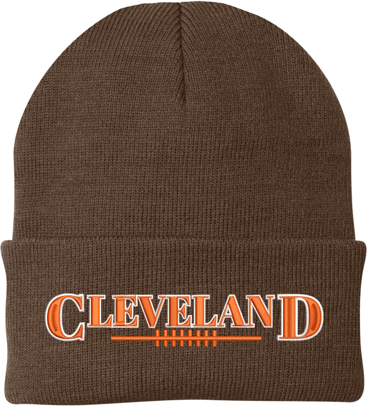 USA Football League City Embroidered Beanie National US Footballs Colors Game Day Winter Warm Watch Cap