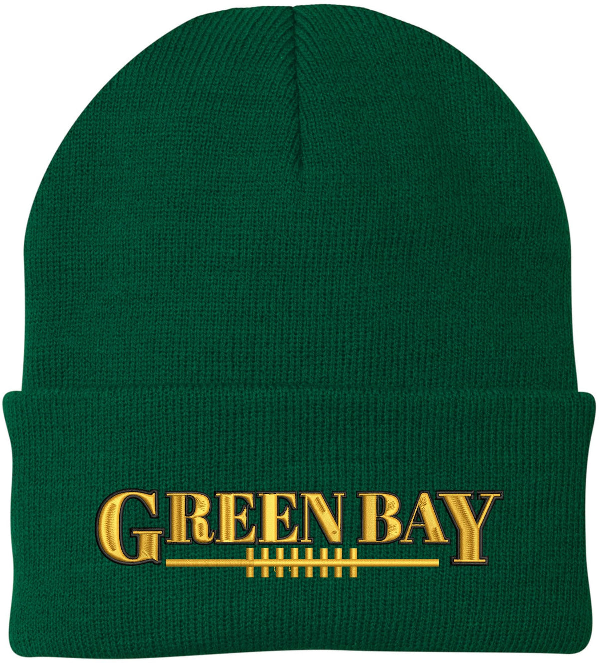 USA Football League City Embroidered Beanie National US Footballs Colors Game Day Winter Warm Watch Cap