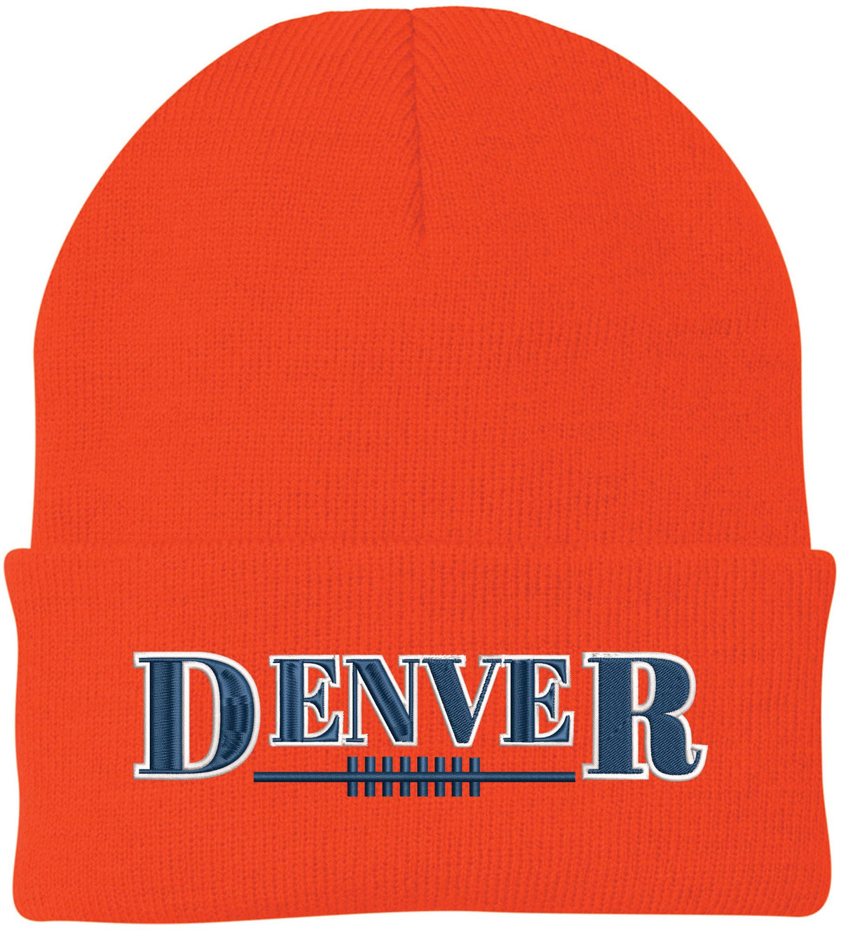 USA Football League City Embroidered Beanie National US Footballs Colors Game Day Winter Warm Watch Cap