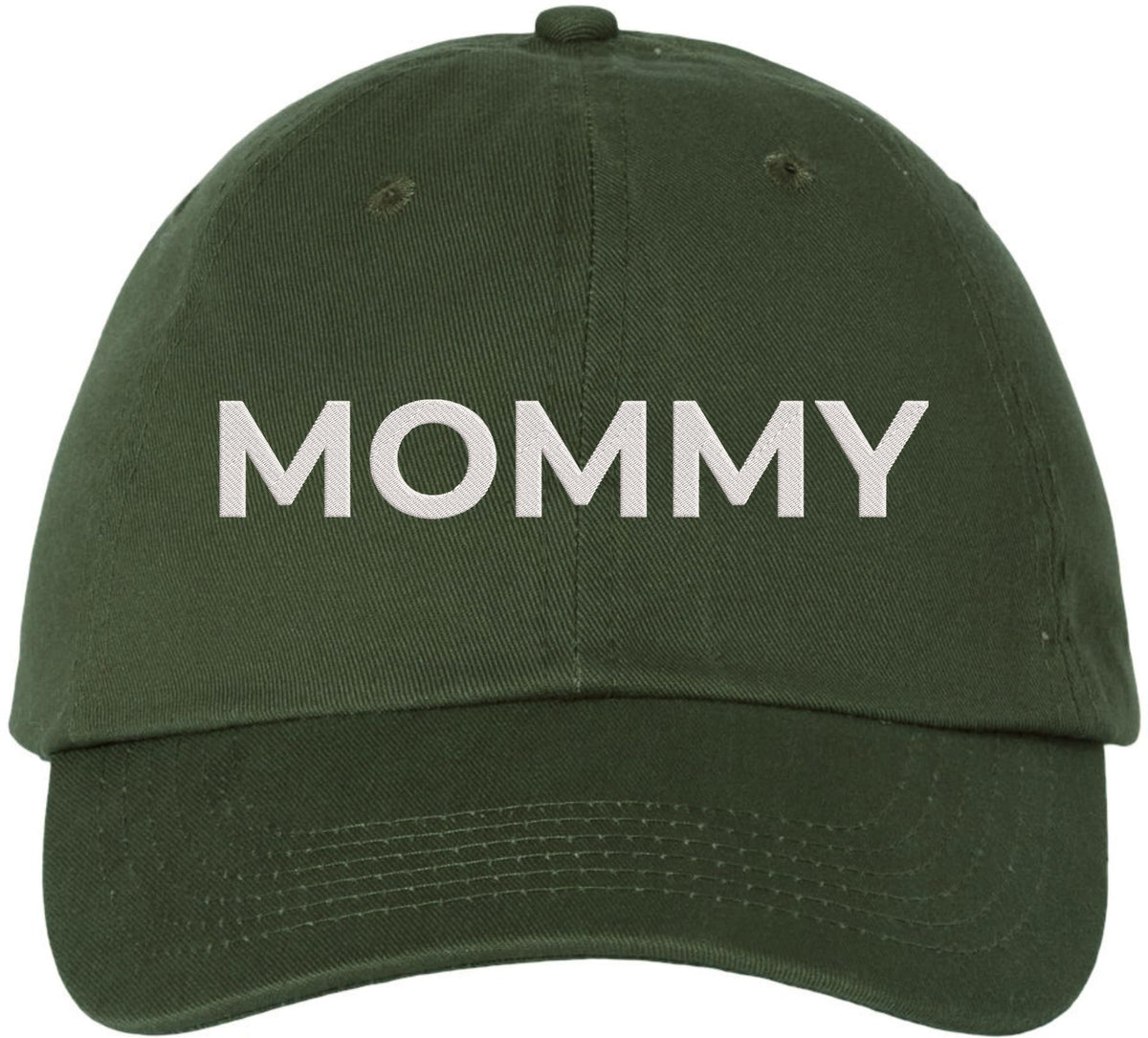 Mommy Embroidered Baseball Hat | 100% Cotton Bold Dad Cap Casual Mother's Day Gift for Mom