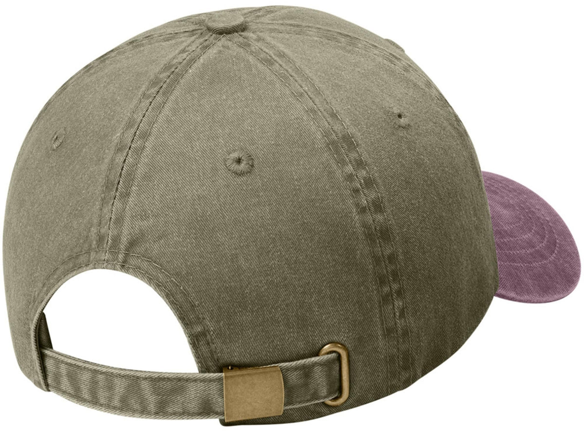 Grandpa Embroidered Baseball Cap | 100% Cotton Twill Two Tone Grandfather Fathers Day Hat