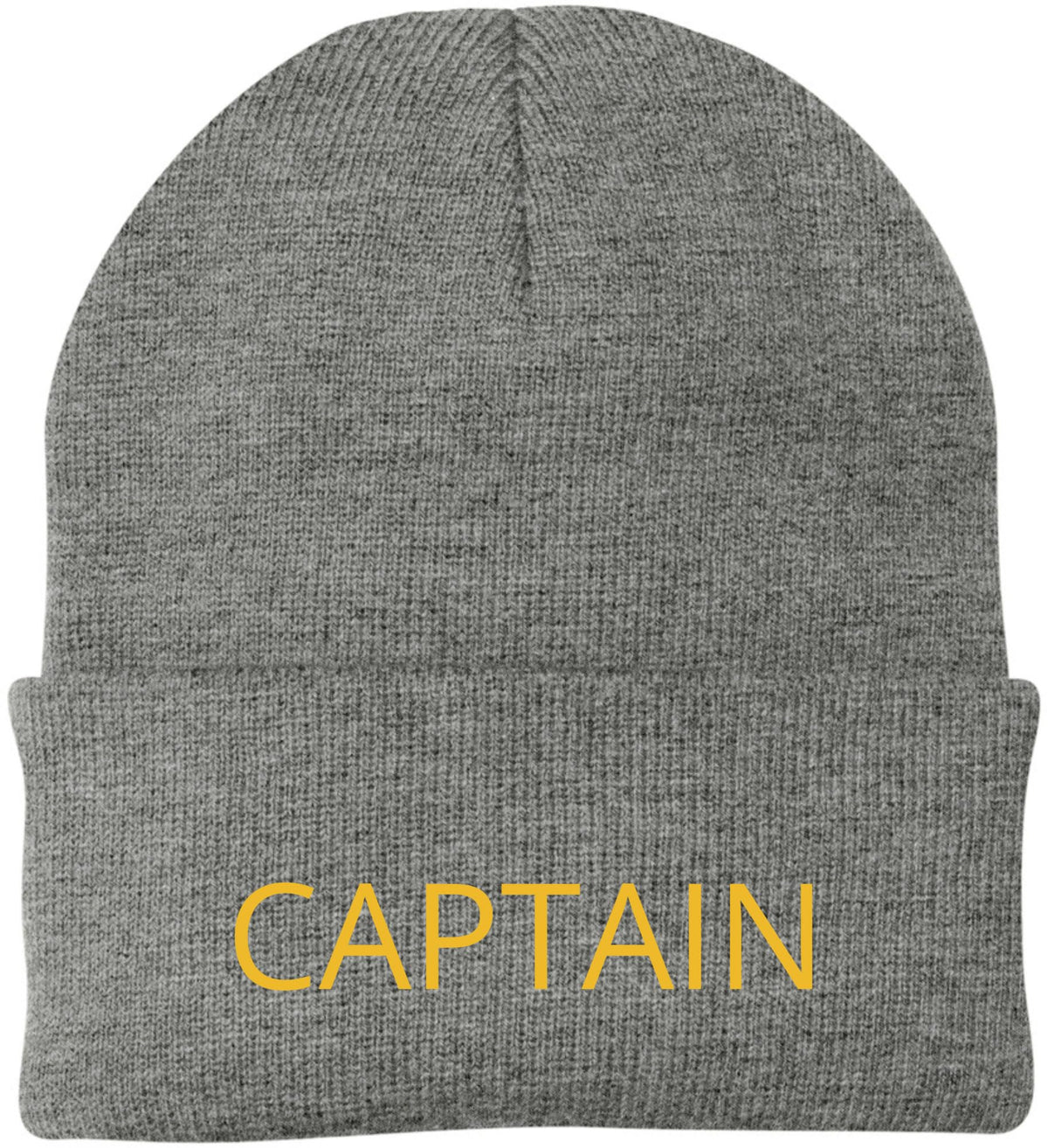 Captain Embroidered Beanie | USA Military Army Warm & Comfortable Winter Knit Hat for Men and Women