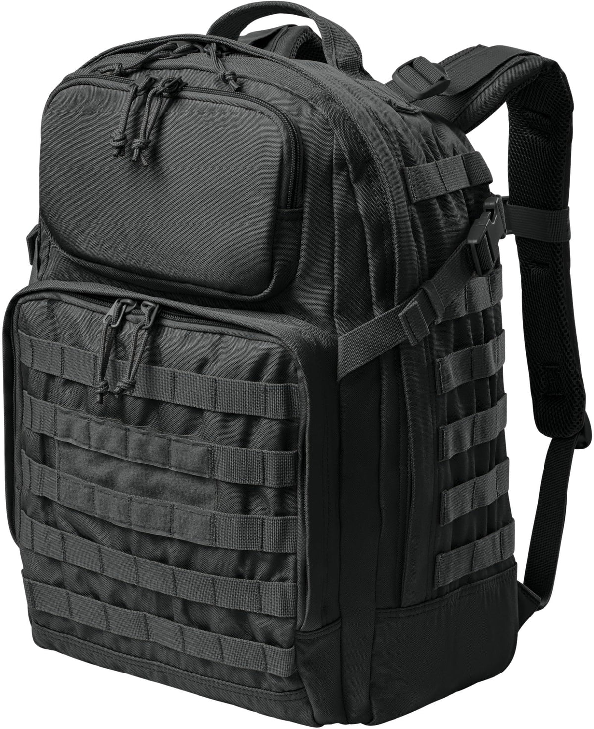 Tactical Outdoors MOLLE Backpack, 600D Poly Canvas Tough Durable Work & Equipment Bag 32L
