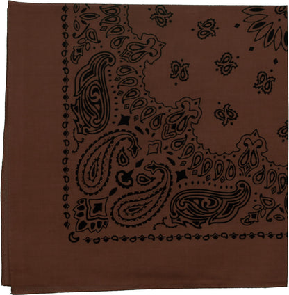 ARMYU Classic Trainmen Paisley Bandanas, Military Army Head Scarf Do-rag Cotton Bandanna Cover Biker Rags