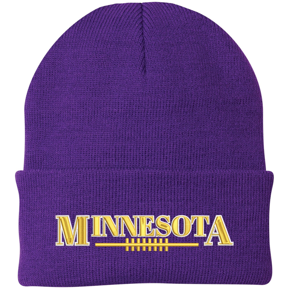 USA Football League City Embroidered Beanie National US Footballs Colors Game Day Winter Warm Watch Cap
