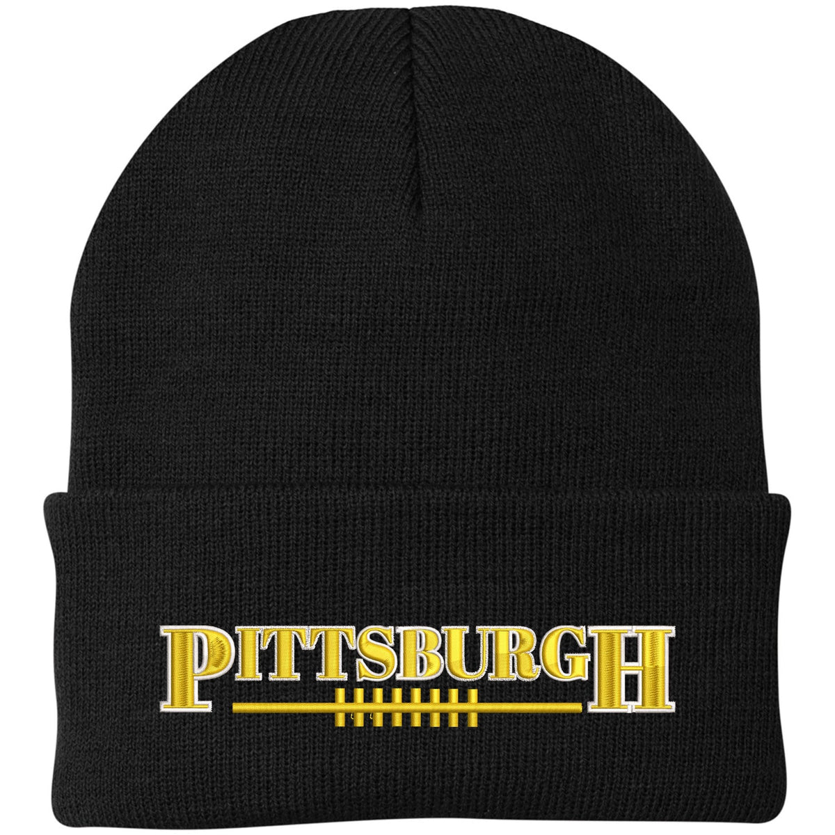 USA Football League City Embroidered Beanie National US Footballs Colors Game Day Winter Warm Watch Cap
