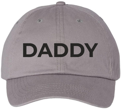 Daddy Embroidered Dad Hat | 100% Cotton Adjustable Baseball Cap | Casual Father's Day Hat for Dad