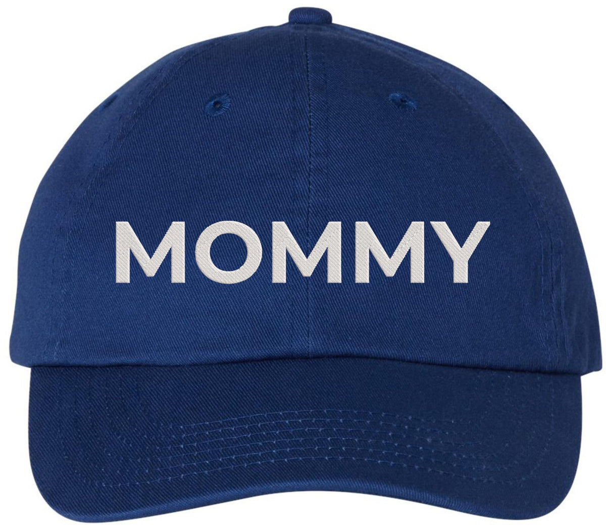 Mommy Embroidered Baseball Hat | 100% Cotton Bold Dad Cap Casual Mother's Day Gift for Mom