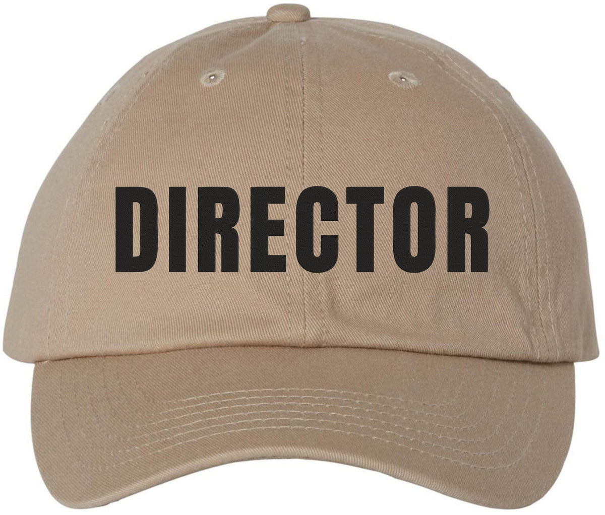 Director Embroidered Baseball Cap | Adjustable 100% Cotton Unisex Dad Hat | Casual Military Style Hat