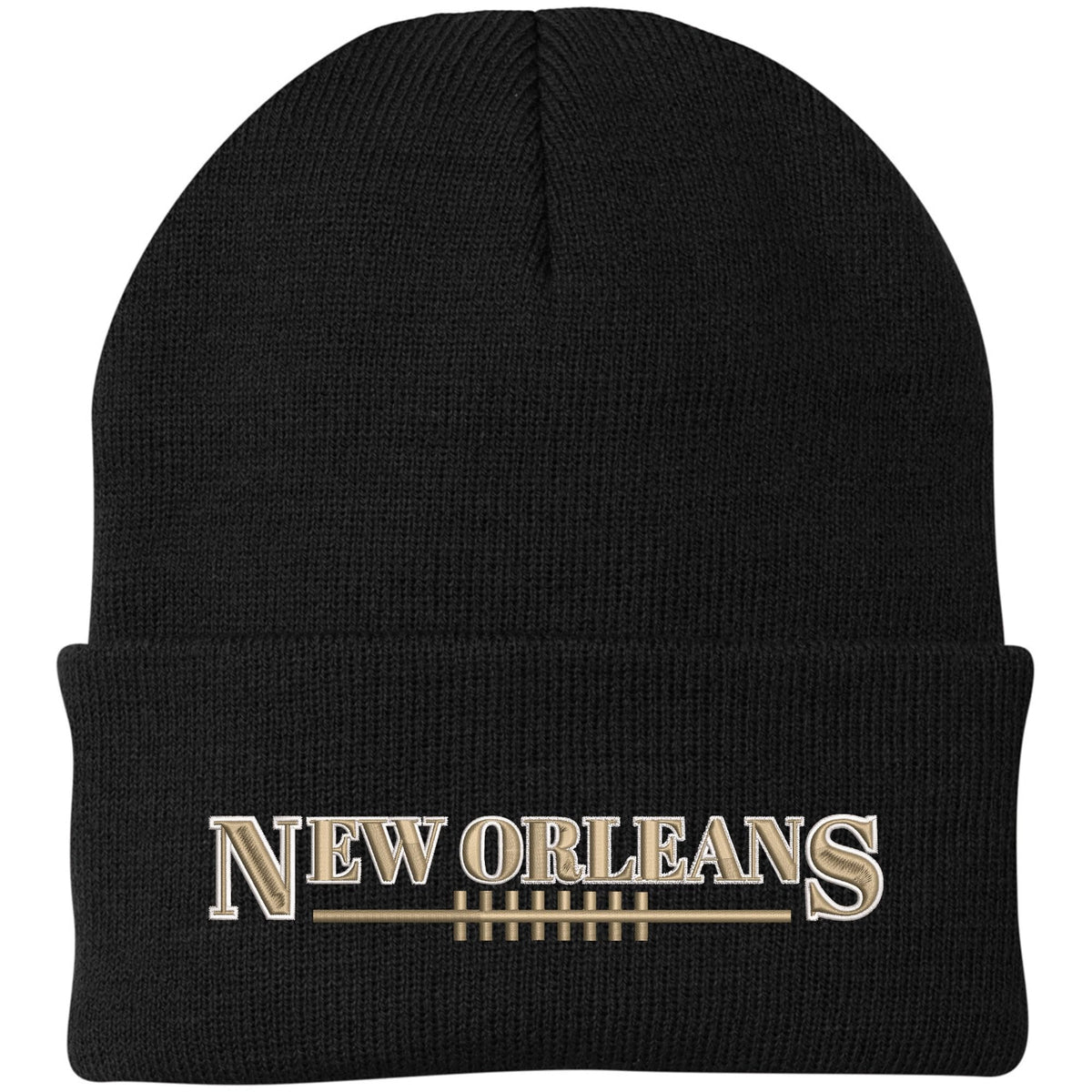 USA Football League City Embroidered Beanie National US Footballs Colors Game Day Winter Warm Watch Cap
