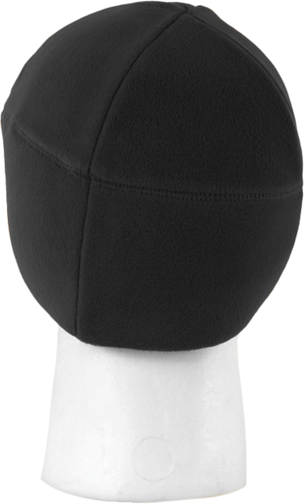 Black - Polar Fleece Watch Cap Tactical Large Skull Watchman Beanie